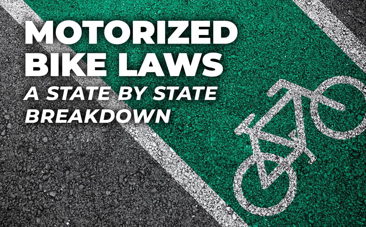 Motorized Bicycle Laws By State