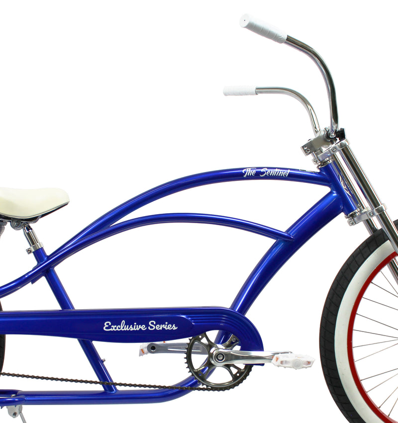 Bicycle Beach Cruiser Micargi Bronco 3.0 Blue Frame