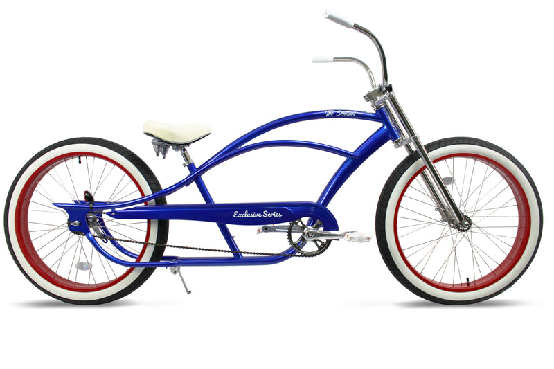 Bicycle Beach Cruiser Micargi Bronco 3.0 Blue Right