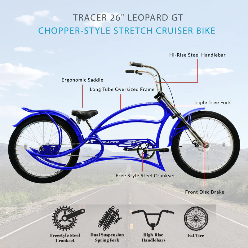 Bicycle Tracer LeopardGT Features