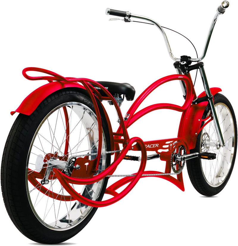 Bicycle Tracer LeopardGT Red RightRear