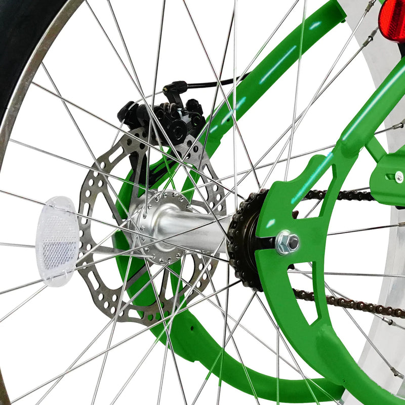 Bicycle Tracer SantakGT Green Derailer