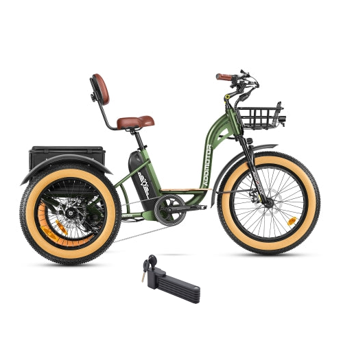 Addmotor 750W 48V Grandtan II Trike Electric Bike