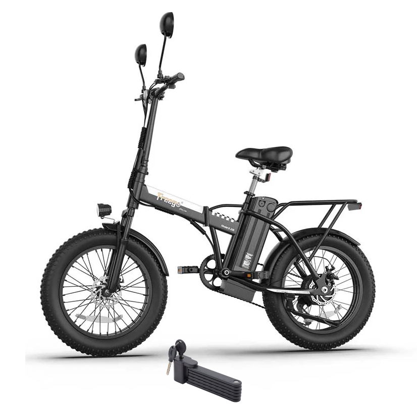a to b electric bicycle Freego 500W 48V B-20A Lite Folding Fat Tire Electric Bike
