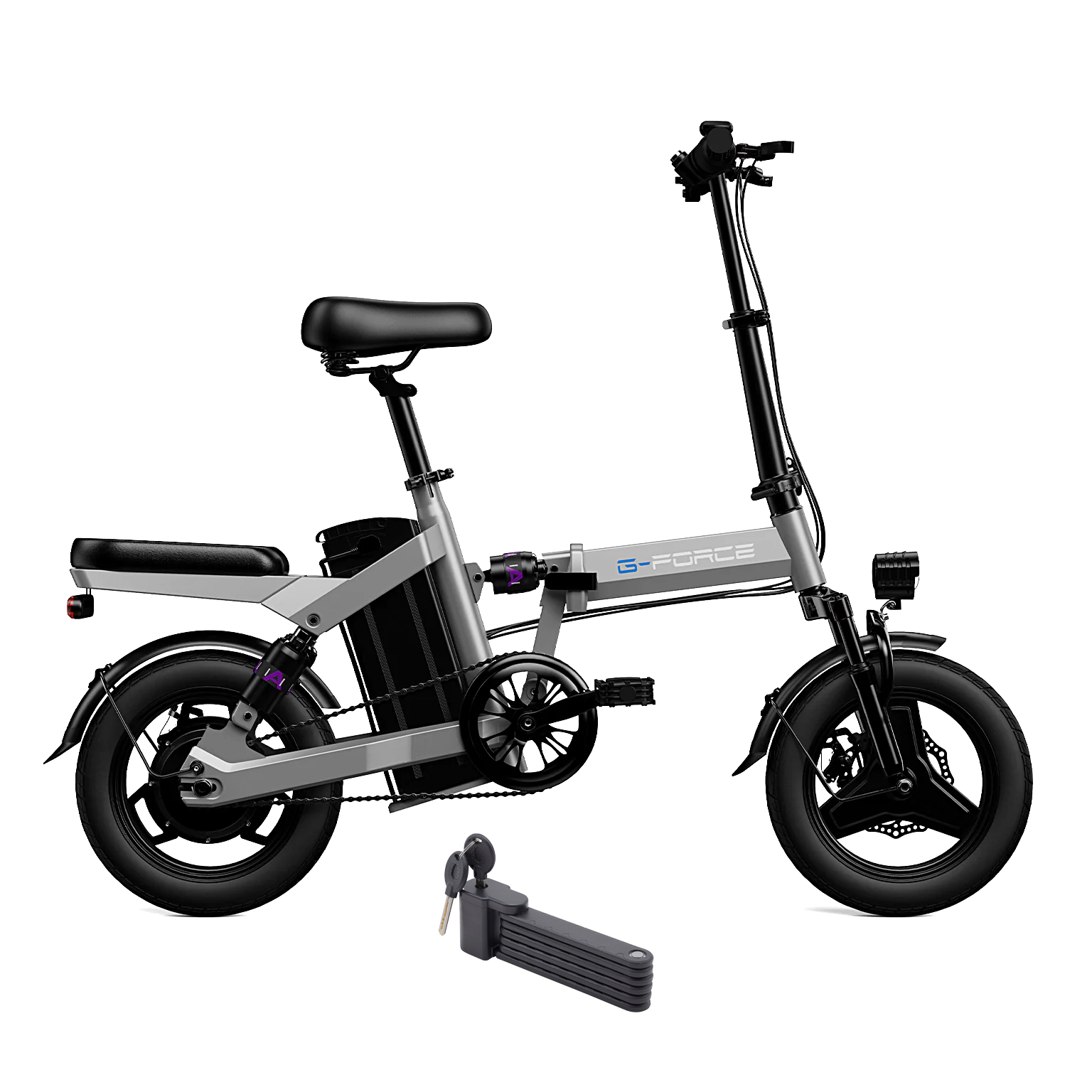 G-Force 400W 48V AE Folding Mini Electric Bike G-Force 400W 48V AE Folding Mini Electric Bike