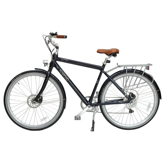 Electric Bike Iconic Ultralight StepOver Blue Left