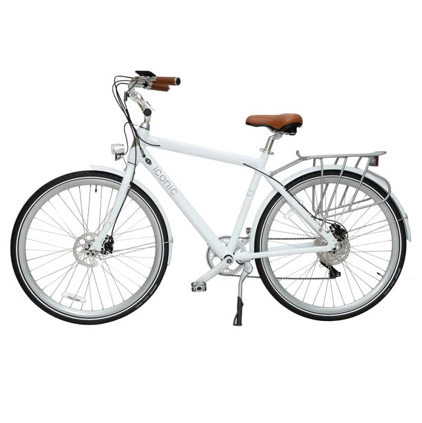 Electric Bike Iconic Ultralight StepOver White Left