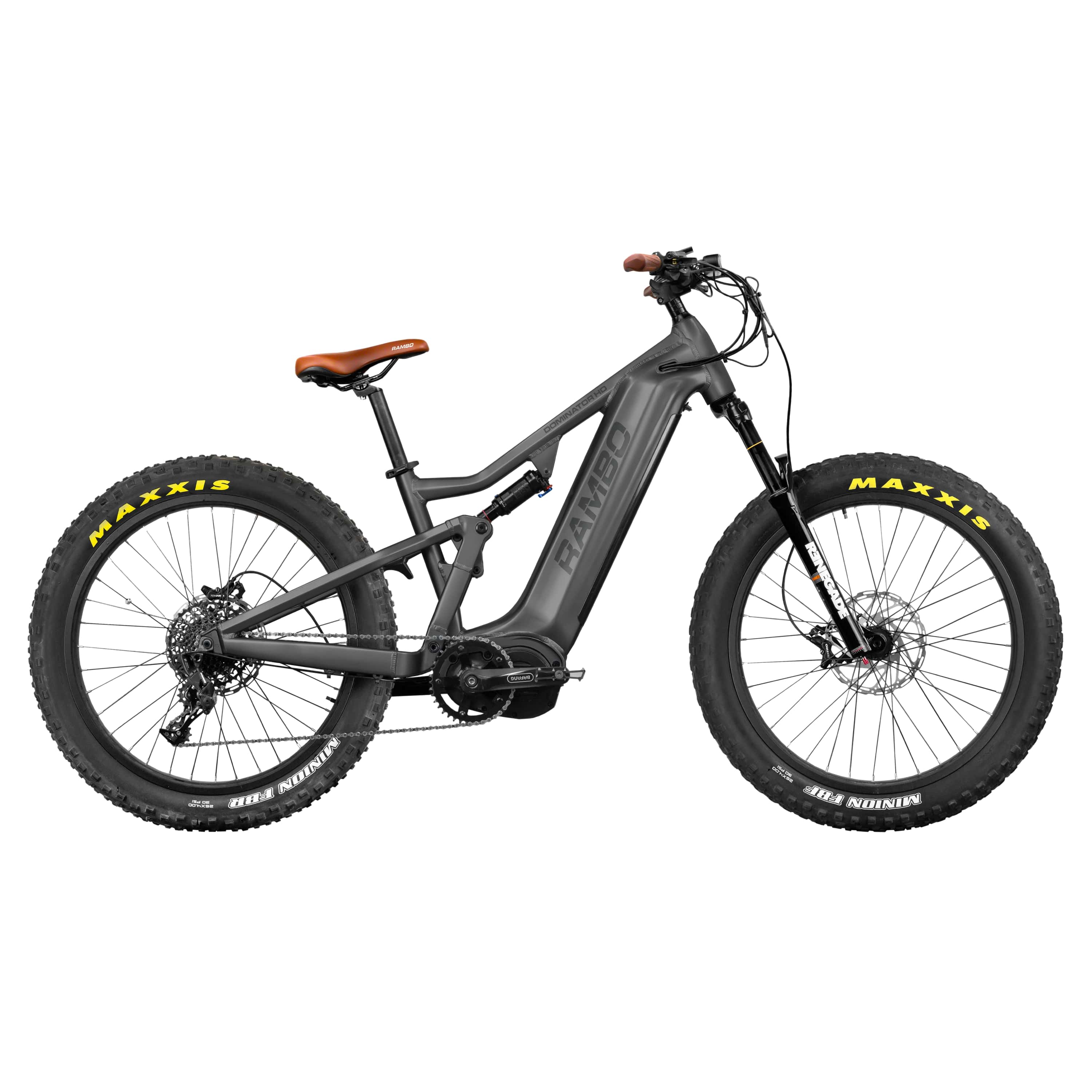 Rambo 1000W Dominator HD Full Suspension Electric Bike