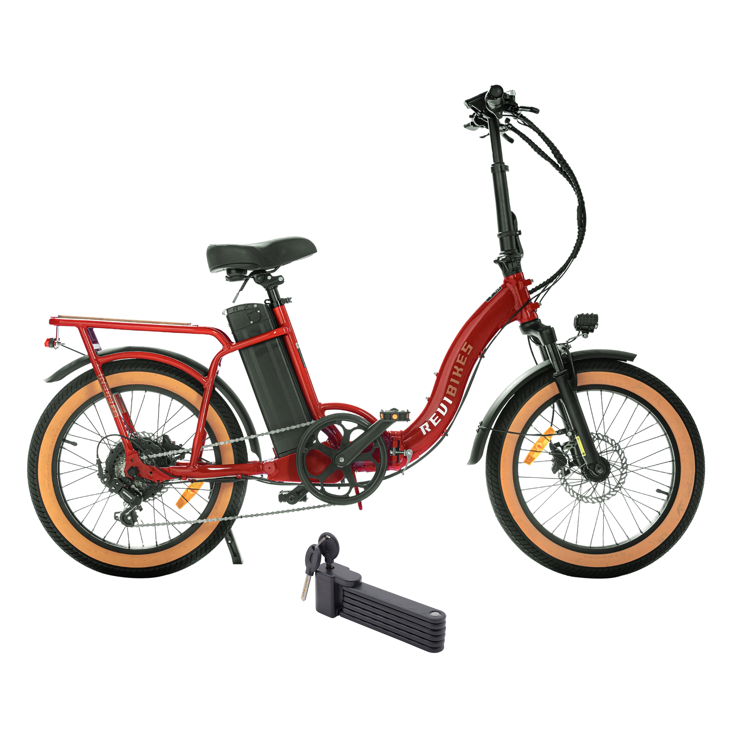 Revi 750W 48V Folding Step-Thru Electric Bike