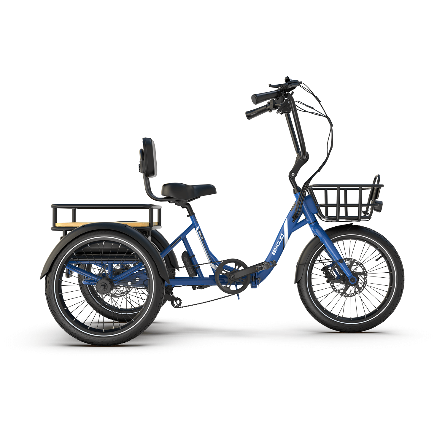 motor 3 wheel bicycle MOONCOOL Electric Tricycle for Adults, Electric Bike 350W 7 Speed Charging your battery is a breeze Emojo Dexter Electric Trike