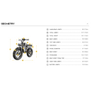 Electric Bike Freego Flash 3 Pro Geometry