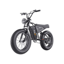 Electric Bike Freego S1 Cafe Racer Black Left
