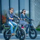 Electric Bike Eunorau Flash Powerful drive man and woman riding