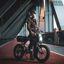 Electric Bike Eunorau Flash Powerful drive with head light on