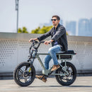 Electric Bike Eunorau Flash man riding