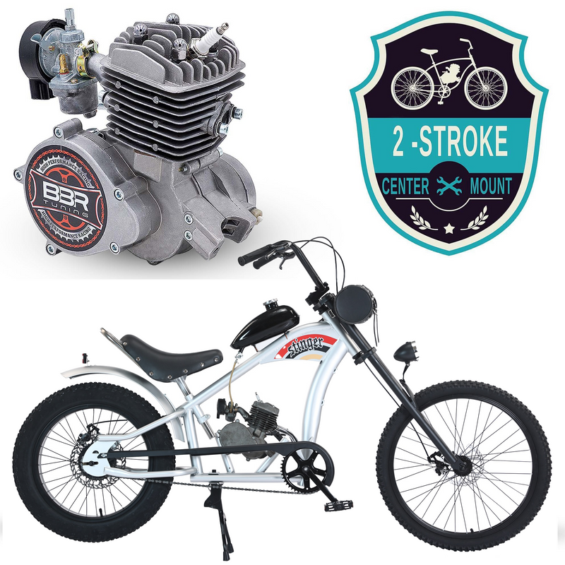 Stinger Motorized Bike + BBR Tuning 2-Stroke Engine