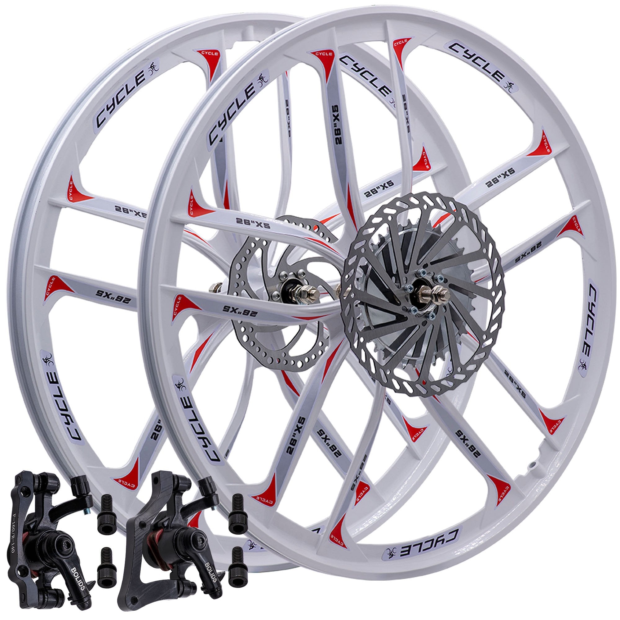 Magnesium Alloy Cycle Alloy Wheel Rim 26 Inch Mag Wheels For