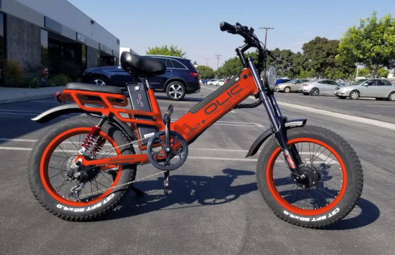 Electric Bike Olic Turbocharge Orange Main