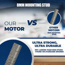 Switz Cruz + BBR Tuning 2-Stroke Engine - 8MM Mounting Studs