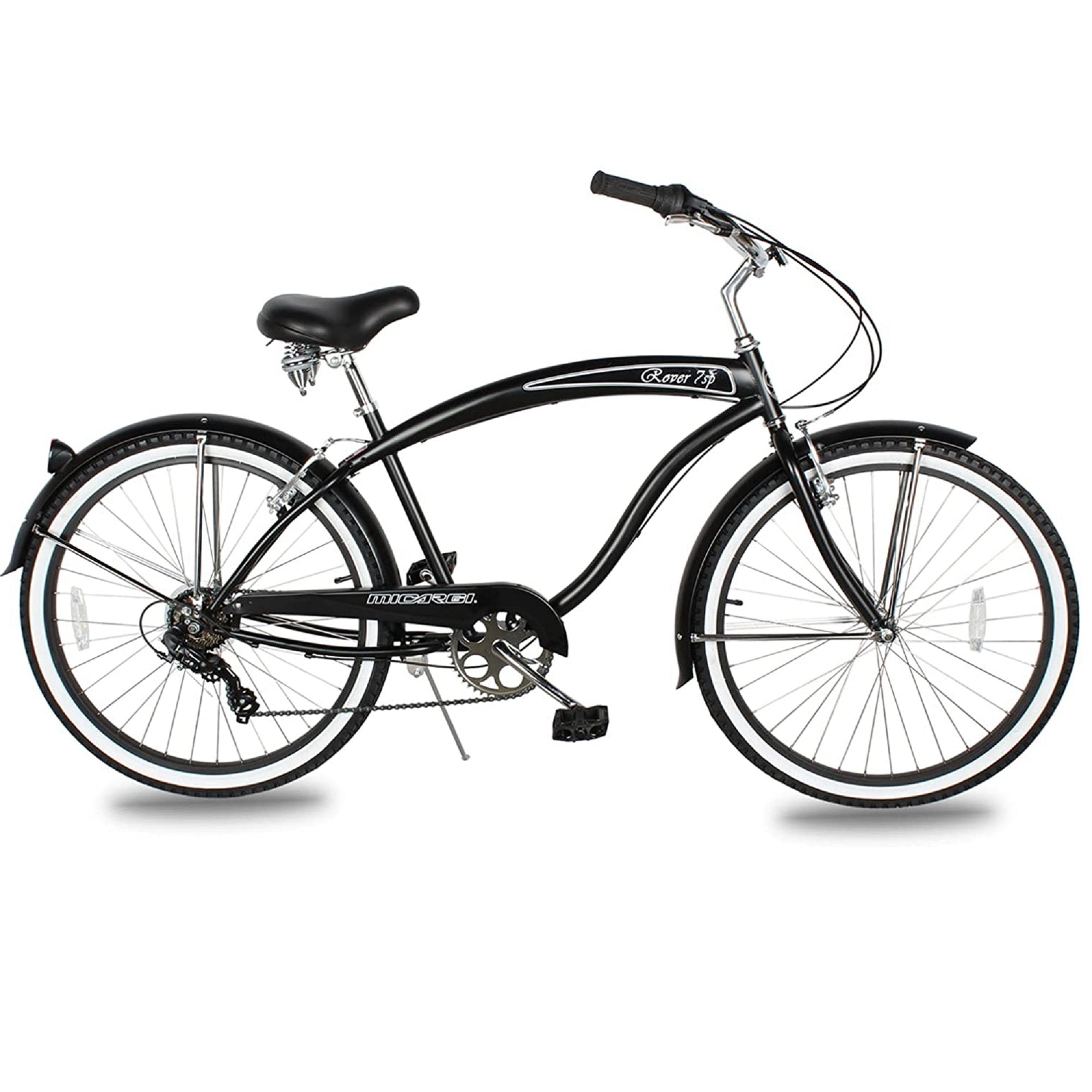 Micargi Rover 7 Speed, Blue - Men's 24 Beach Cruiser