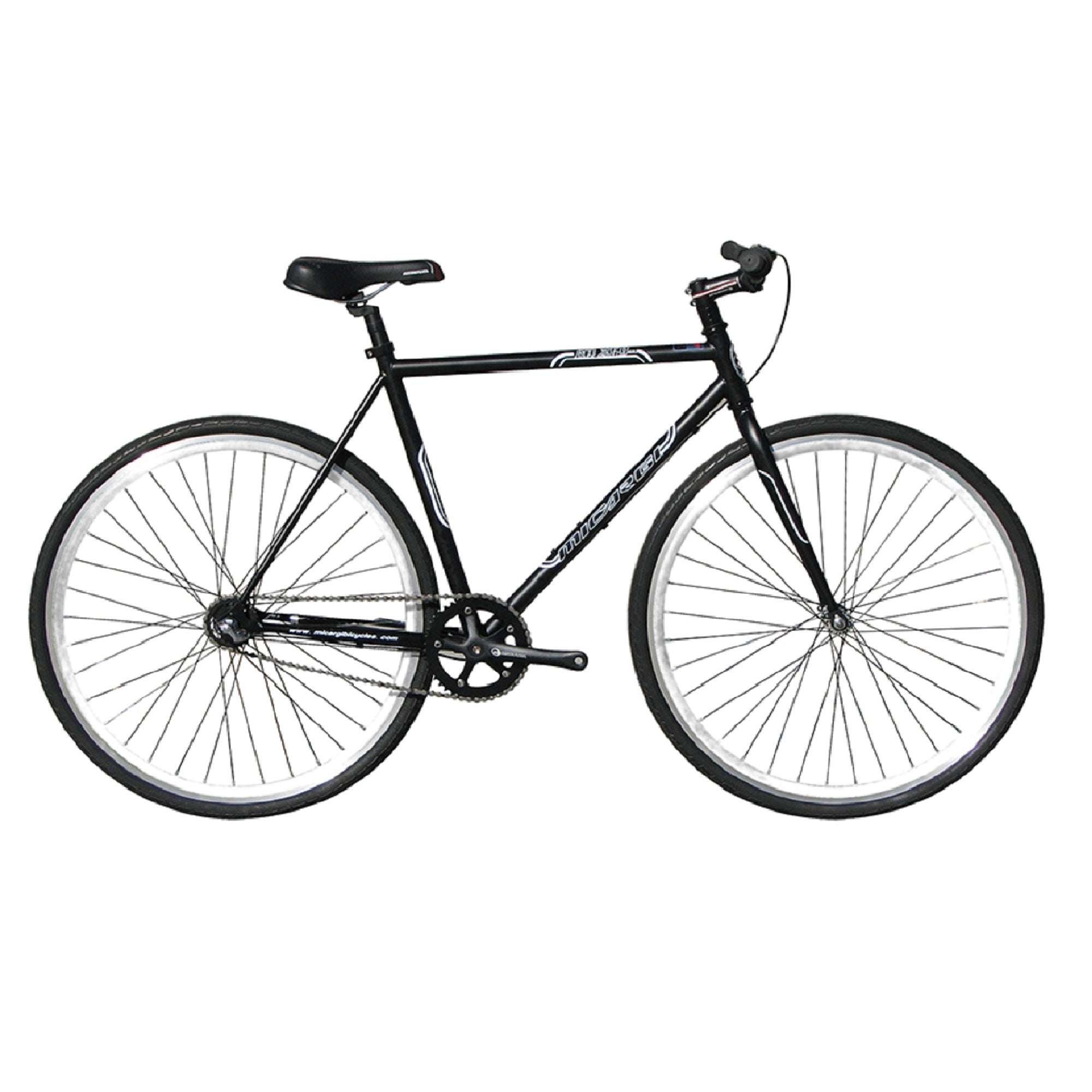 fixed gear bike black Micargi Rd-269-48 Fixie, Black