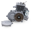 66/80cc BBR Tuning Bullet Train Electric Start Engine Kit - Silver - Clutch Side with No Cover
