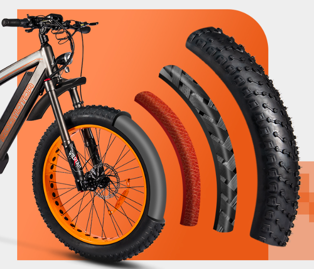 Electric Bike Addmotor M-5600 Tires