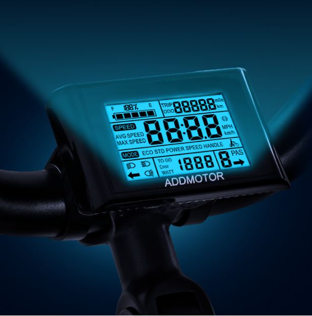 Electric Bike Addmotor Soletan LCD