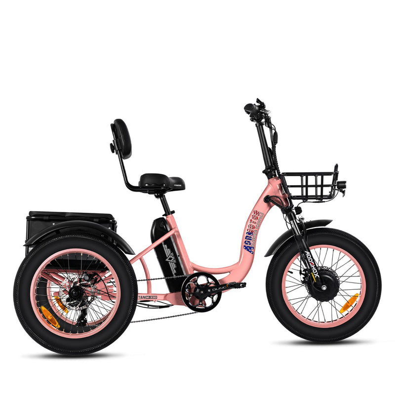 Electric Bike Addmotor Triketan Pink Right