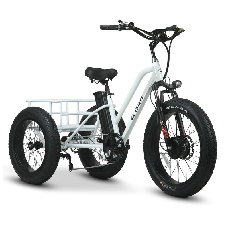 Electric Bike Ox Pro T-1 White Right Front