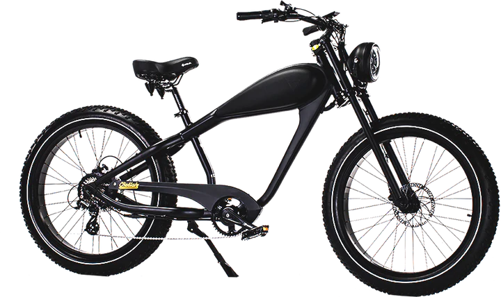 Electric Bike Revi Cheetah Plus Black Side