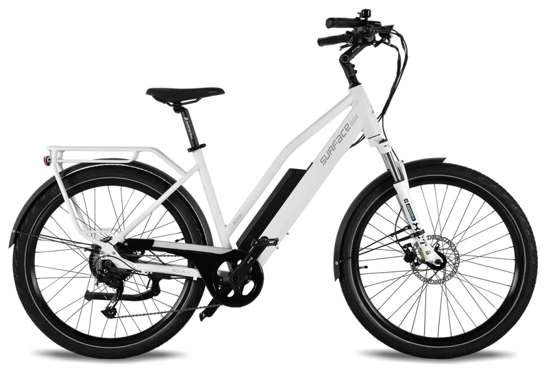 Electric Bike Surface 604 Rook White Right