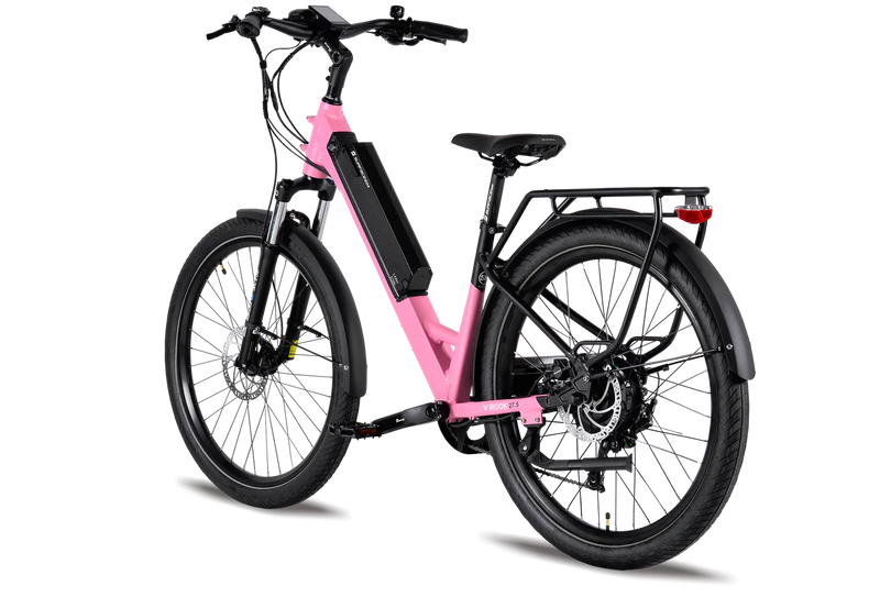 Electric Bike Surface 604 V-Rook Pink Left Rear