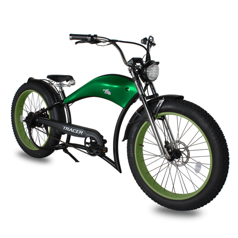 Electric Bike Tracer 25 Green Right Front