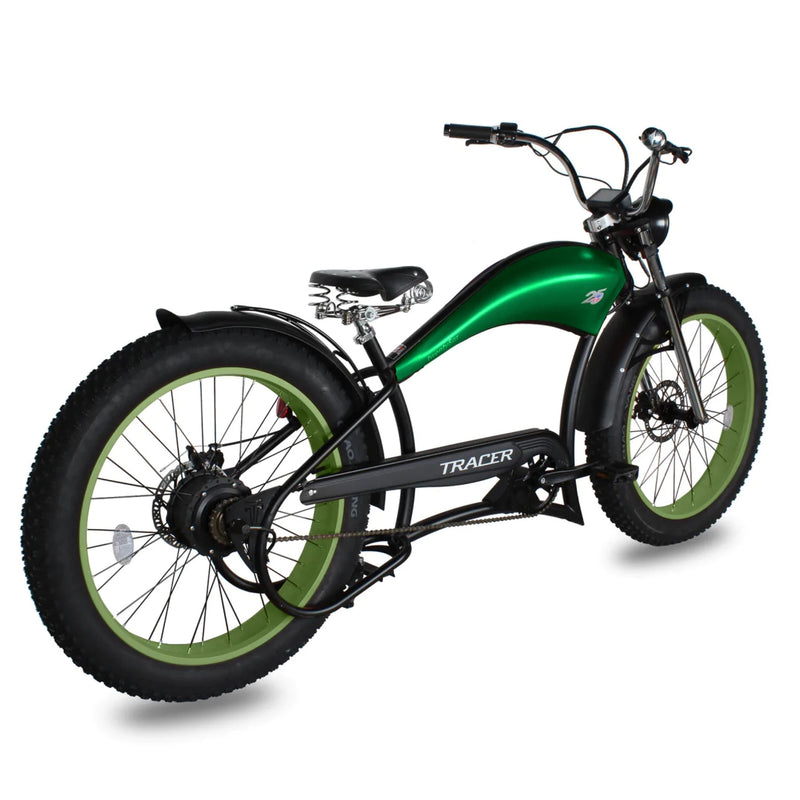 Electric Bike Tracer 25 Green Right Rear