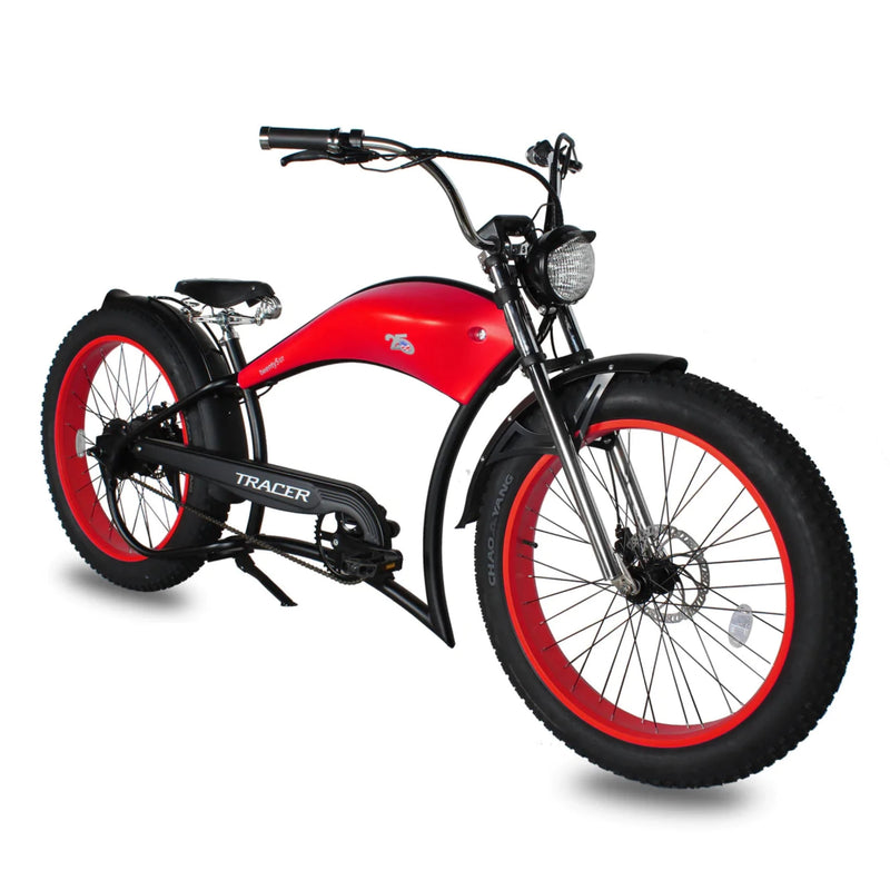 Electric Bike Tracer 25 Red Right Front