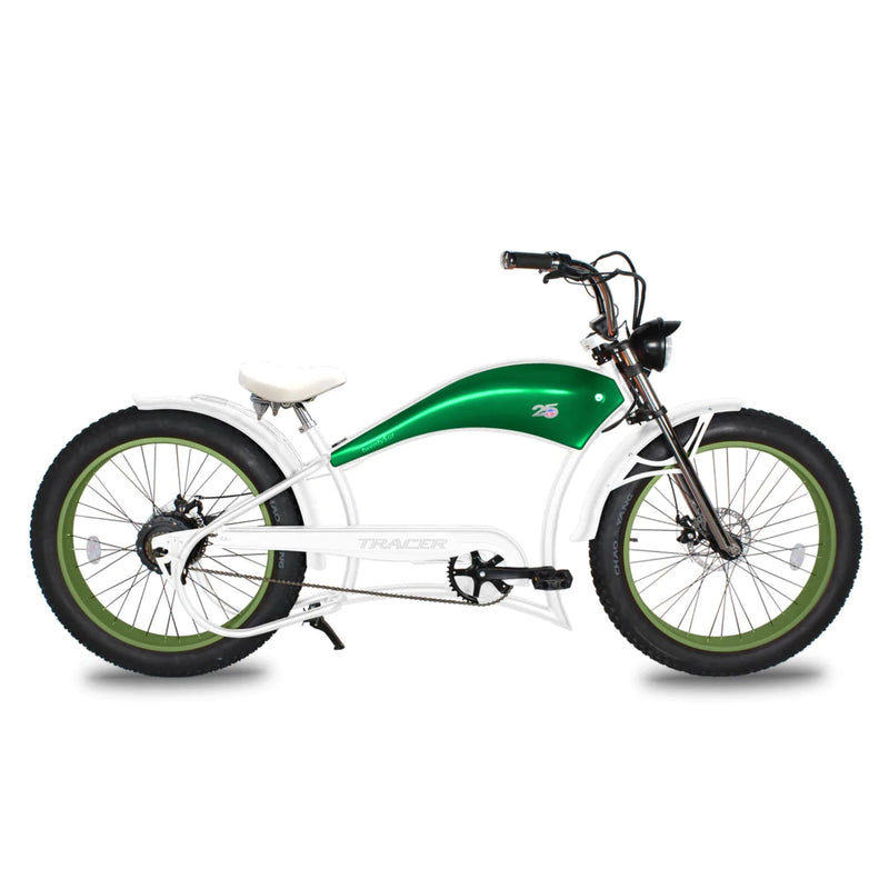 Electric Bike Tracer 25 White Right