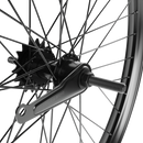 HD Wheels Black Rear Coaster Non-Disc Brake Ready Spokes