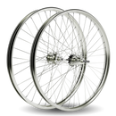 HD Wheels Silver Front Coaster Disc Brake Ready Bundle