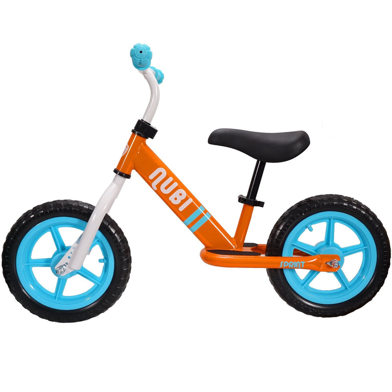 OPEN BOX - Nubi Sprint 12" Orange & Blue Kids Balance Bike