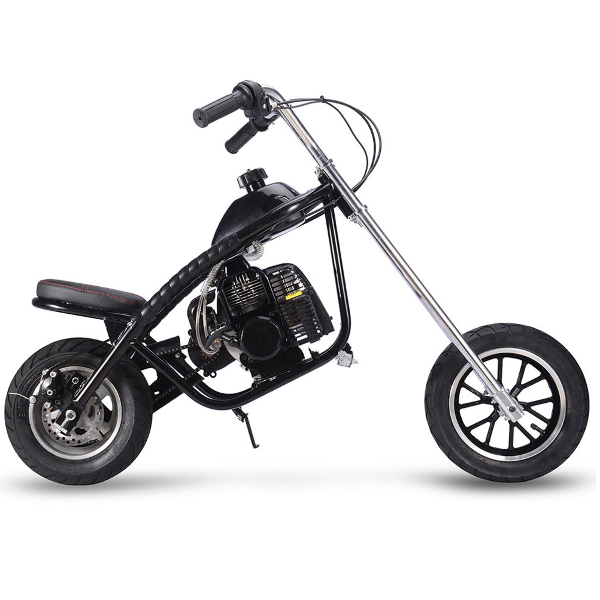 MotoTec 49cc Chopper Gas Mini Bike - Main Image