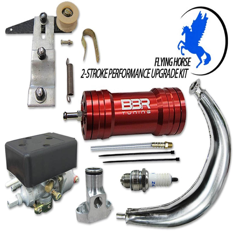 66cc/80cc 2-Stroke Bicycle Engine Performance Upgrade Kit- Parts Only