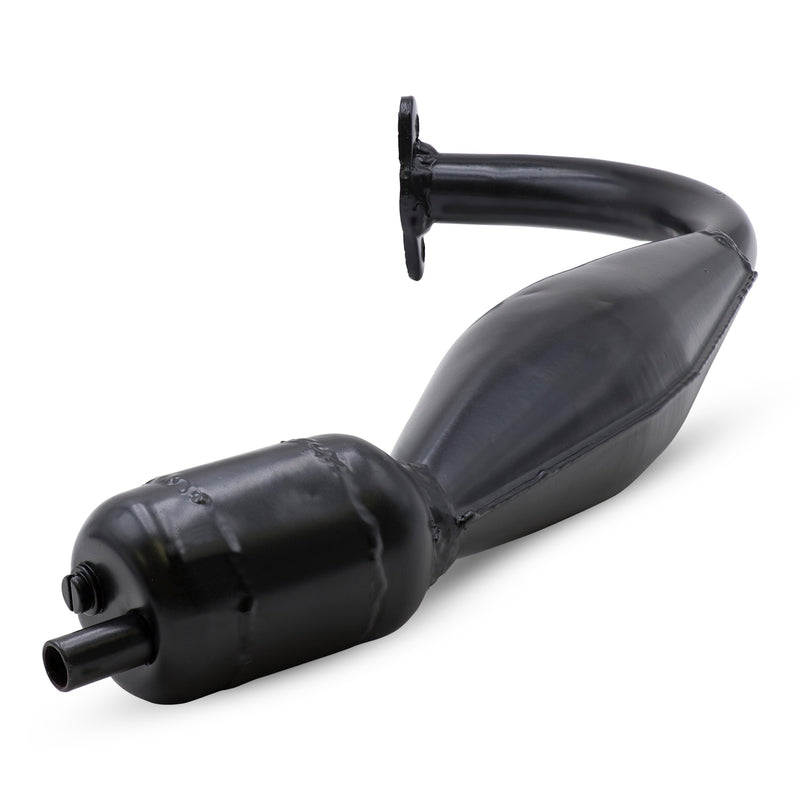 Performance Speed-Demon Muffler with Expansion Chamber - Black - Main