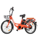 Nakto 250W 20" City Cargo Pony side of bicycle