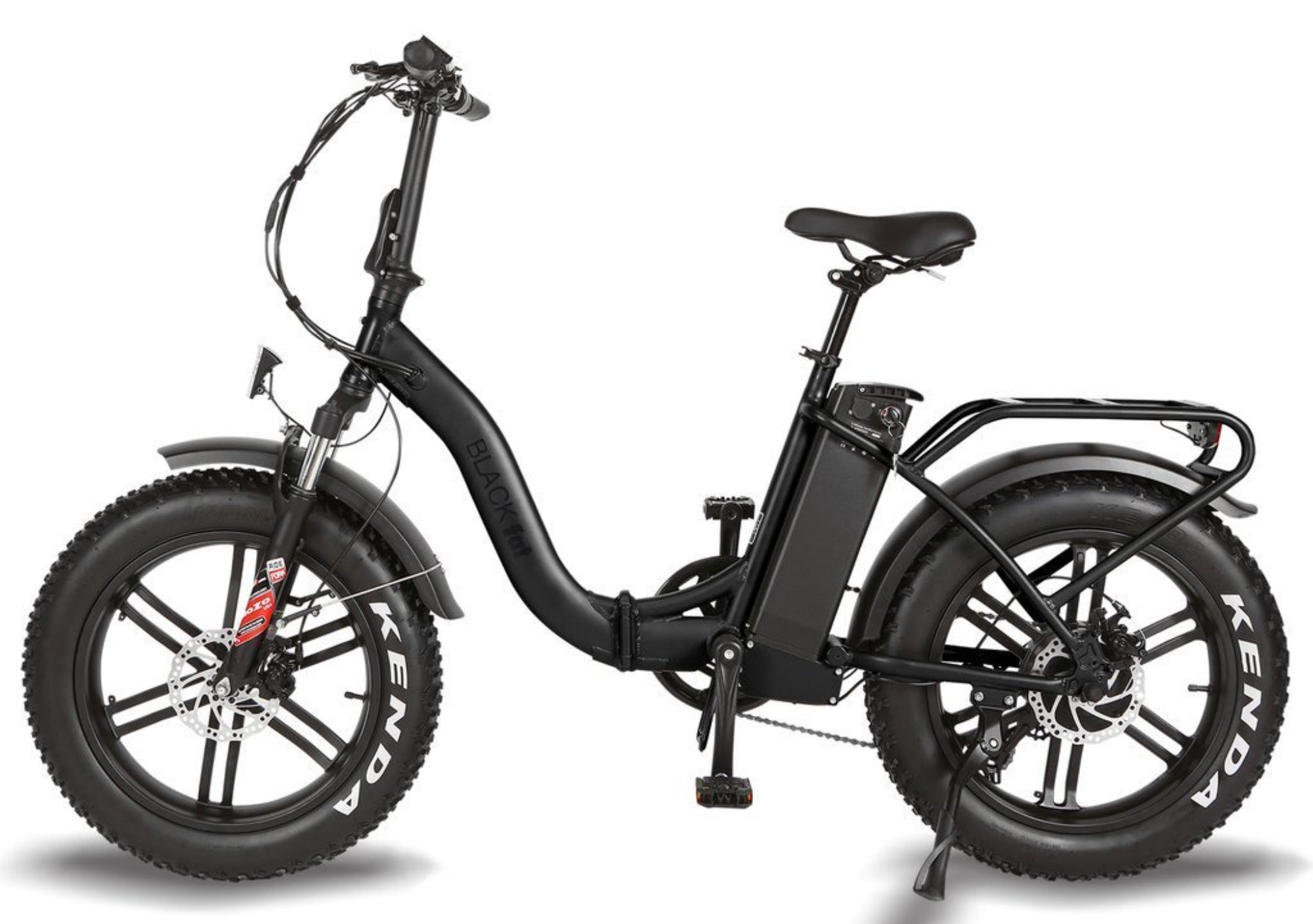 T4B 500W Portable Fat 2-Way Folding Electric Bike