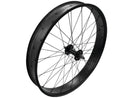 Black wide rims - front angle