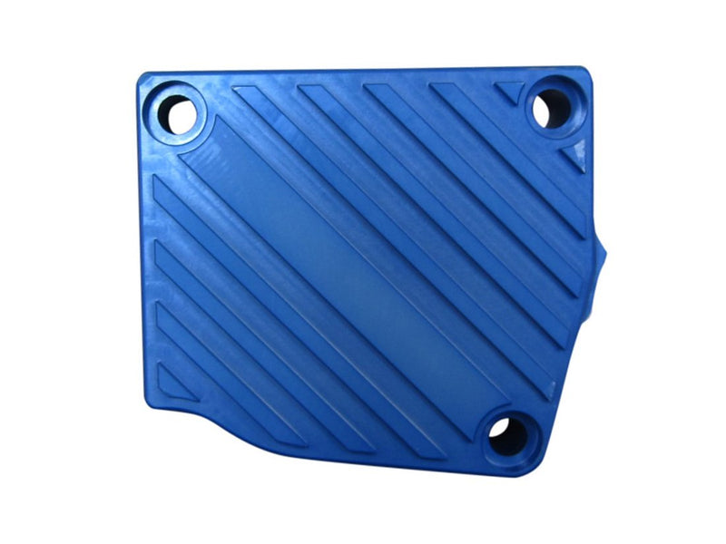 BBR Tuning Billet Aluminium Drive Sprocket Case Cover- Blue - Top