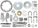 BBR Tuning Motorized Bike Jackshaft Kit - parts top down