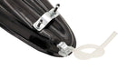 1.5 L BLACK GAS TANK - Bottom back shot w/ fuel valve and fuel line
