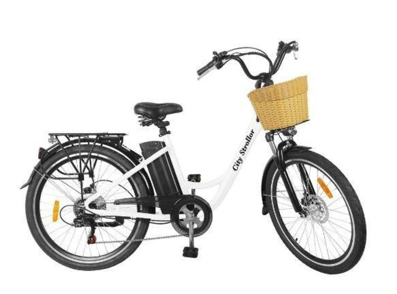 Nakto 350W City Electric Bicycle Aluminium Alloy Frame 26'' Strollor - side